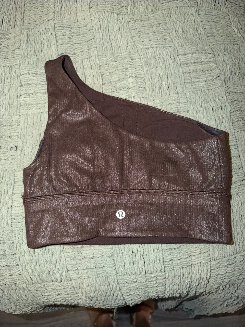 lululemon athletica One-Shoulder Sports Bra - Brown